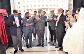 Prof. Dr. Zulfiqar A. Bhutta Academic Block Inaugurates at KMU