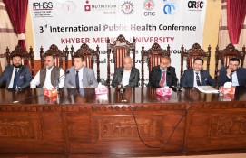 Three day 3rd International Public Health Conference begins at KMU