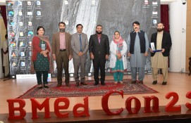 2nd International Basic Medical Science Conference 2023 organized by Khyber Medical University was held at Hafeezullah Hall of  KMU Peshawar