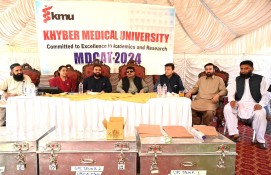 KMU conducts successful MDCAT for admissions to medical and dental colleges of KP