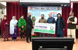 KMU Hosts 2nd Provincial Inter-University Speech Competition on Sanitation and Hygiene