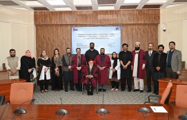 Dr. Basharat Hussain Successfully Defends PhD Thesis at KMU-IPH&SS