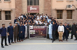Strong Protests Held Across All KMU Campuses against Indian Aggression